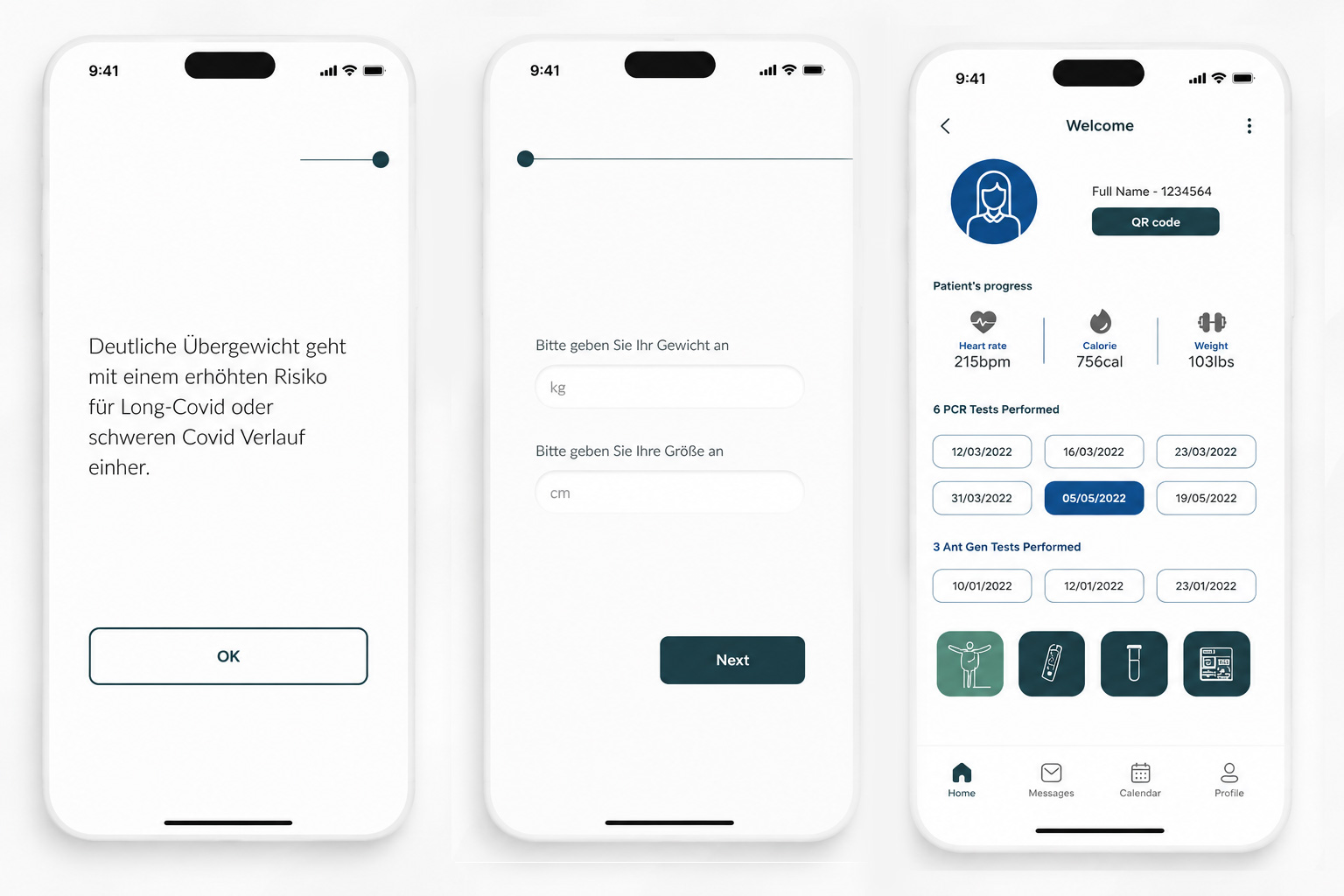 EMI App media library and editing mobile mockups