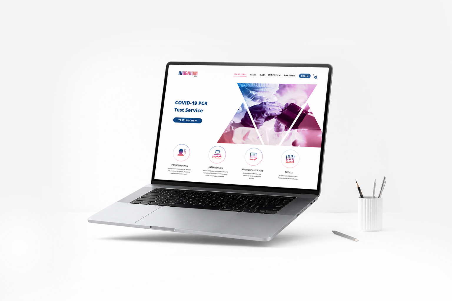 Ingenium Labs website project