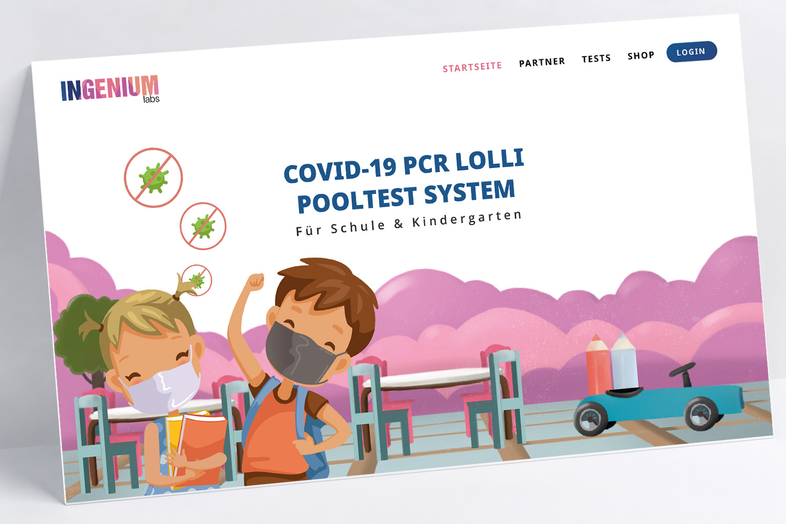 Ingenium Labs design system visuals