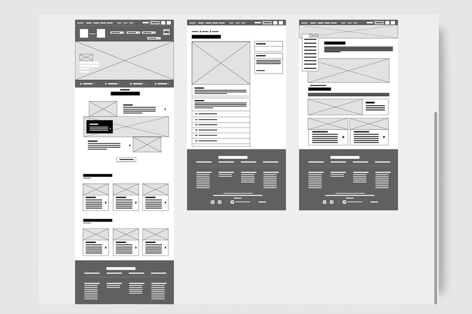 GoPro Quik shop and product detail mobile mockups